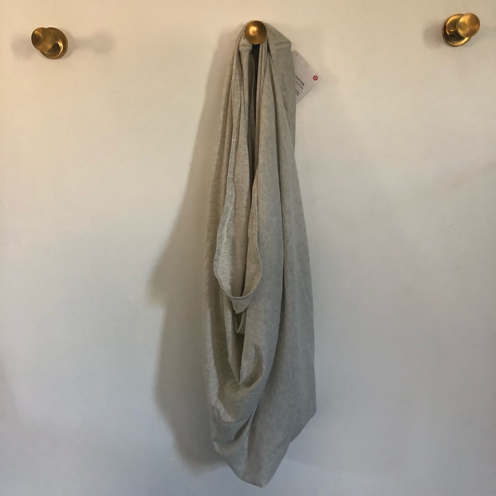 Lululemon Gray infinity scarf